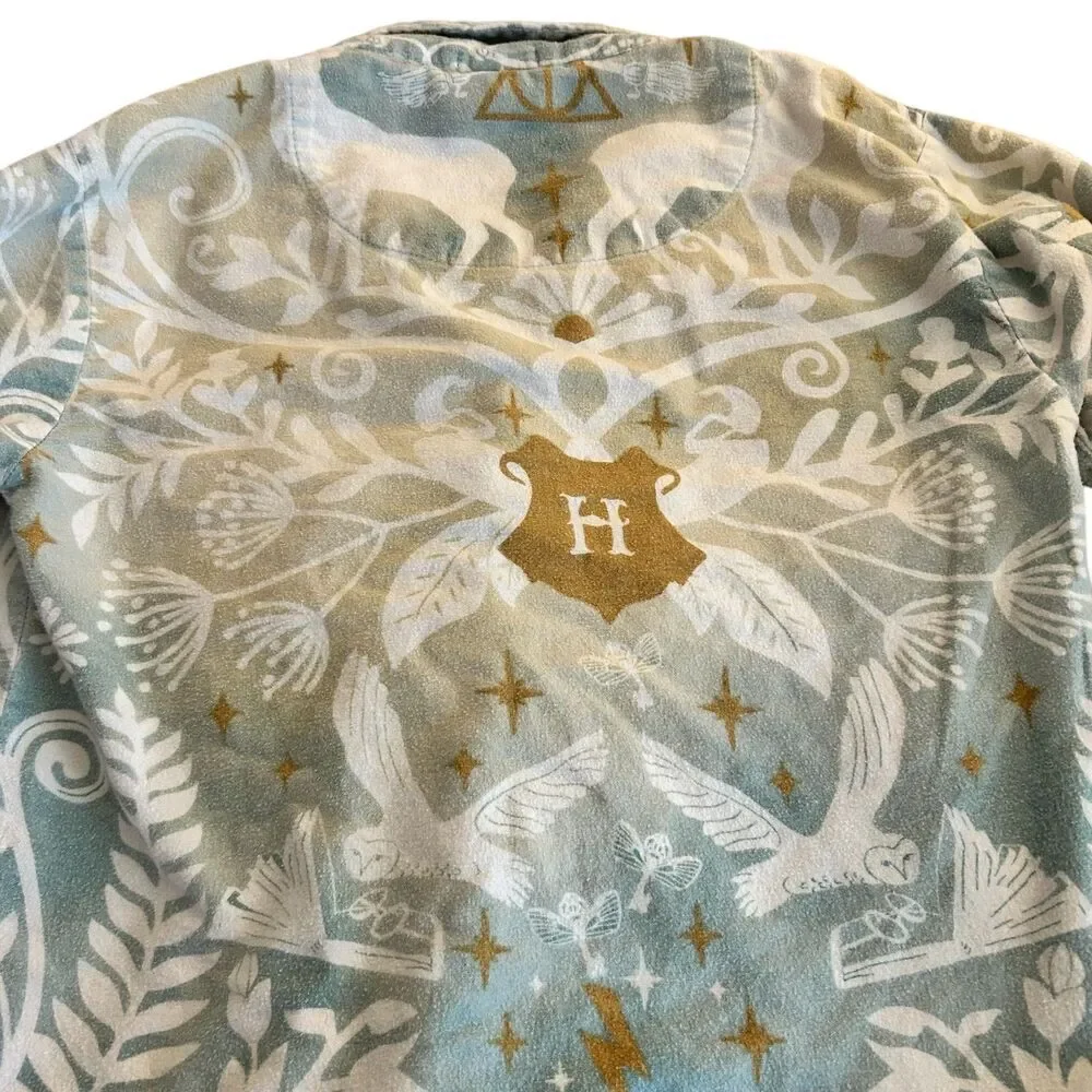 Pottery Barn Teen Harry Potter Damask Organic PJ Set